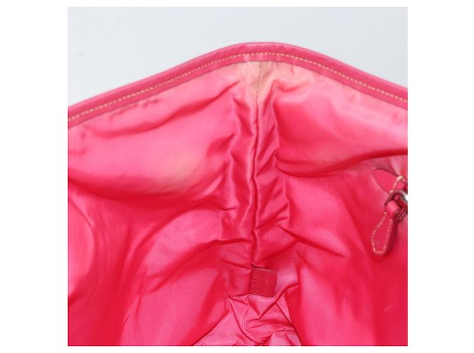 PRADA Tote Bag aus Nylon in Orange Silber authentisch 154158 - Ansicht 19