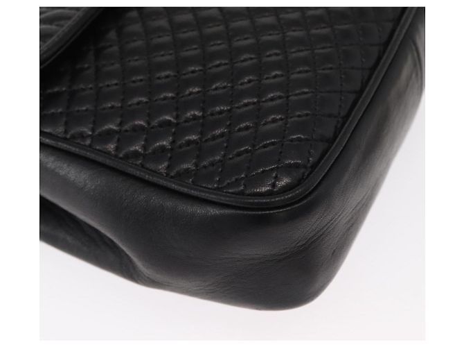 BALLY Borsa a Spalla a Catena Pelle Nera Oro Auth 153967 Nero D'oro - vista 10