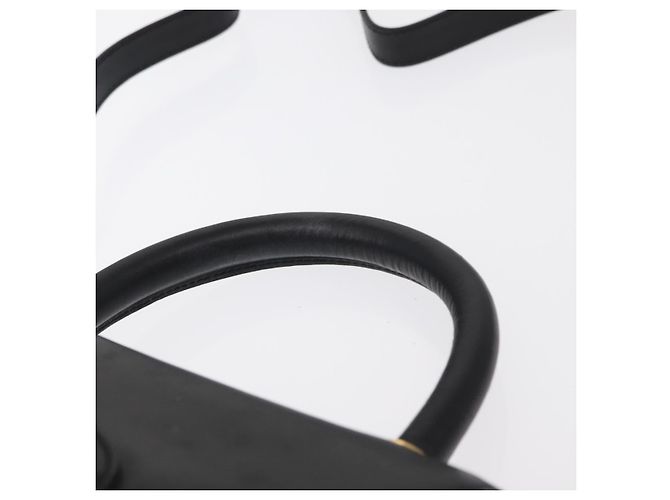Borsa a mano Salvatore Ferragamo in pelle 2 in 1 nera e oro Auth 152685 Nero D'oro - vista 8