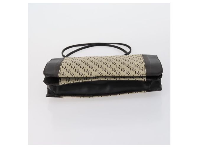Autre Marque Borsa a Spalla Bottega Veneta in Tela 2 Set Beige Marrone Auth bs31060 - vista 15