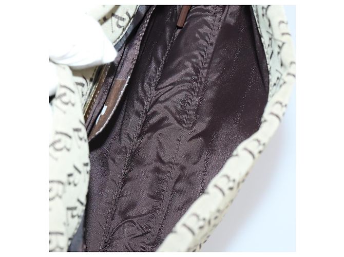 Autre Marque Borsa a Spalla Bottega Veneta in Tela 2 Set Beige Marrone Auth bs31060 - vista 17