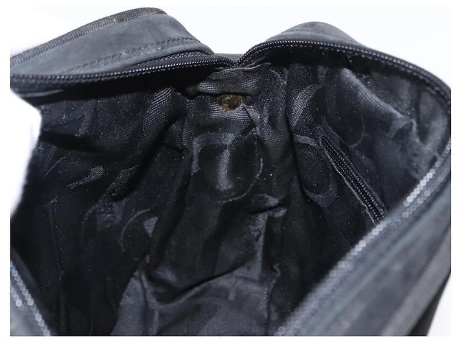 Borsa a Spalla Vala in Pelle Scamosciata Nera e Oro Salvatore Ferragamo Auth gh1251 Nero D'oro - vista 19