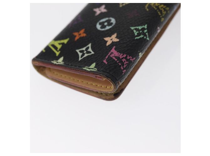 LOUIS VUITTON Monogram Multicolor Multicles 4 Key Case Black M93732 Auth 152246 - view 16