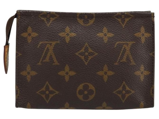 LOUIS VUITTON Poche Toilette Monogram 15 M47546 LV Auth BA8359 Monogramma - vista 2