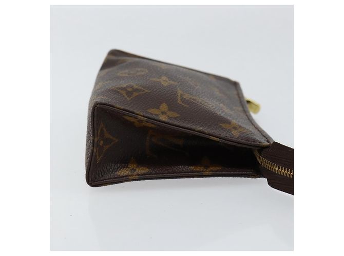 LOUIS VUITTON Poche Toilette Monogram 15 M47546 LV Auth BA8359 Monogramma - vista 3