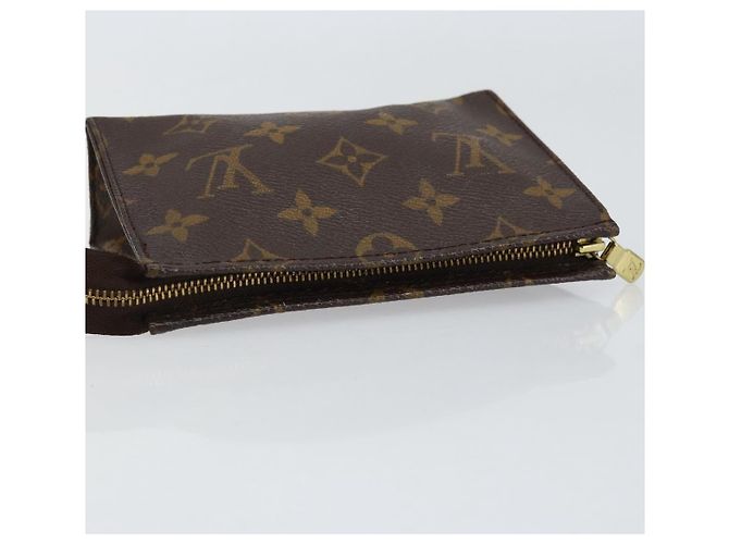 LOUIS VUITTON Poche Toilette Monogram 15 M47546 LV Auth BA8359 Monogramma - vista 5
