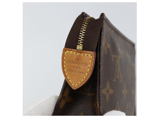 LOUIS VUITTON Poche Toilette Monogram 15 M47546 LV Auth BA8359 Monogramma - vista 8