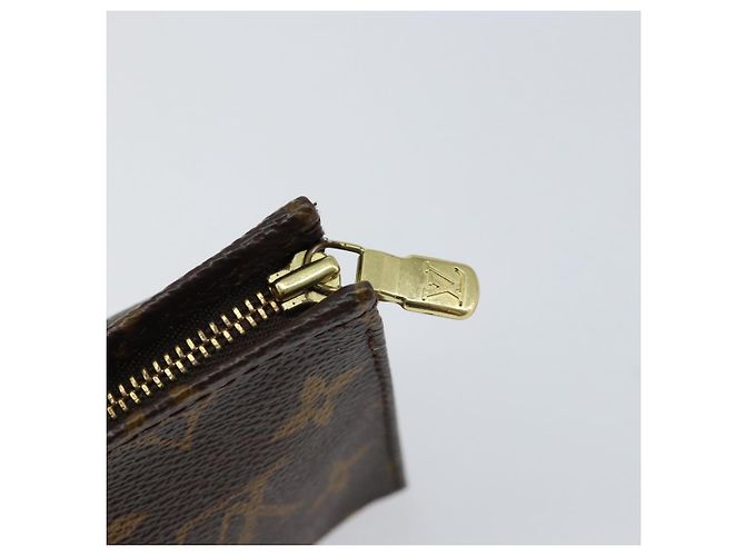 LOUIS VUITTON Poche Toilette Monogram 15 M47546 LV Auth BA8359 Monogramma - vista 9