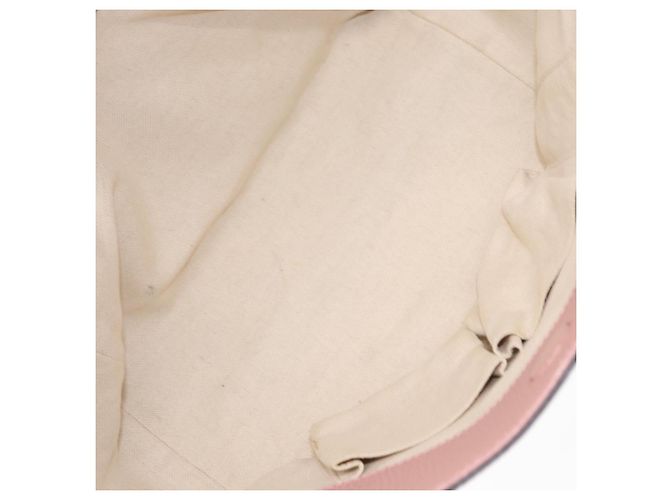Borsa Tote Swing in pelle grigia e oro GUCCI 354408 Auth 148695 Marrone D'oro - vista 11