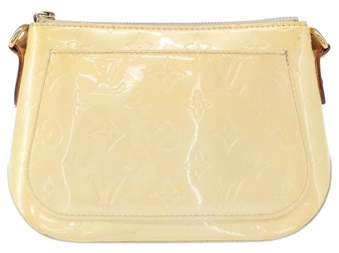 LOUIS VUITTON Borsa a Spalla Minna Street Monogram Vernis Perle M91509 Auth 153907 - vista 13