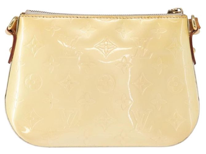 LOUIS VUITTON Borsa a Spalla Minna Street Monogram Vernis Perle M91509 Auth 153907 - vista 2