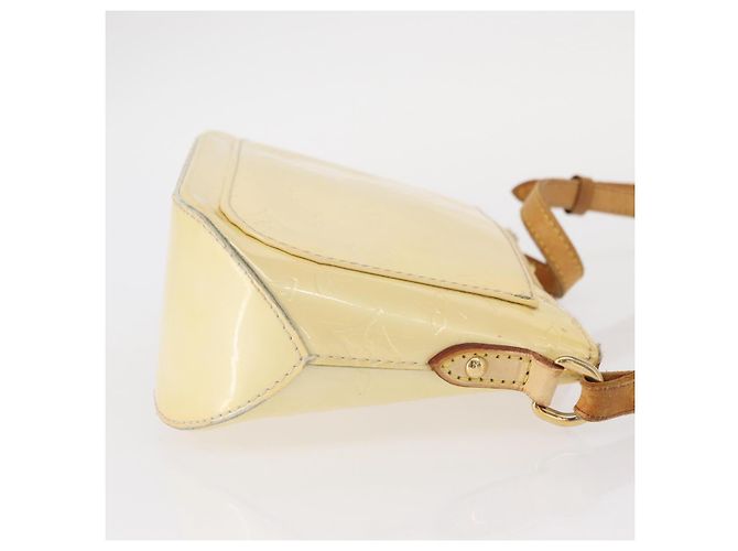 LOUIS VUITTON Borsa a Spalla Minna Street Monogram Vernis Perle M91509 Auth 153907 - vista 3