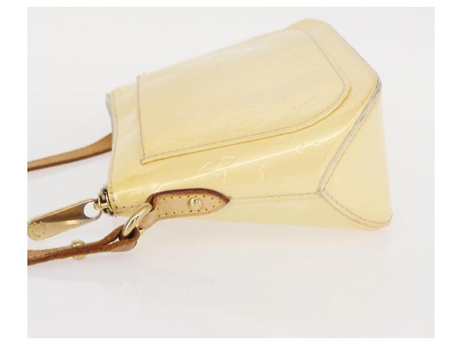 LOUIS VUITTON Borsa a Spalla Minna Street Monogram Vernis Perle M91509 Auth 153907 - vista 4