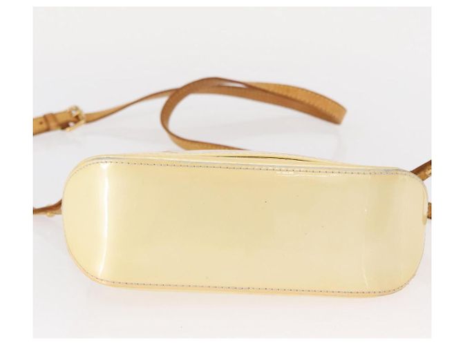 LOUIS VUITTON Borsa a Spalla Minna Street Monogram Vernis Perle M91509 Auth 153907 - vista 5