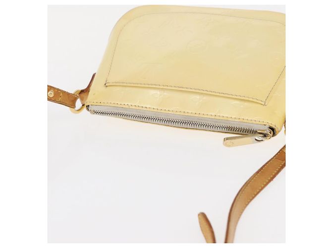 LOUIS VUITTON Borsa a Spalla Minna Street Monogram Vernis Perle M91509 Auth 153907 - vista 6