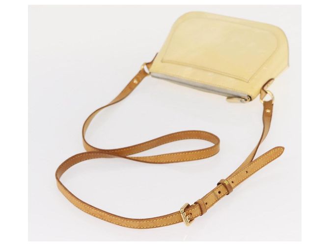 LOUIS VUITTON Borsa a Spalla Minna Street Monogram Vernis Perle M91509 Auth 153907 - vista 7