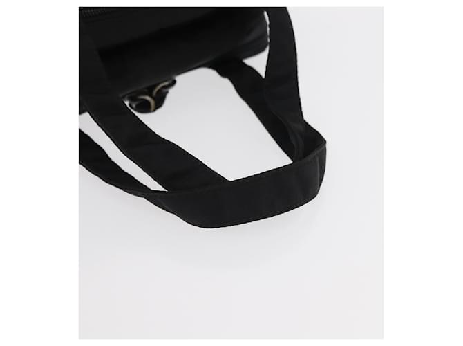 Borsa a mano PRADA in nylon nero argento Auth BA7771 - vista 7
