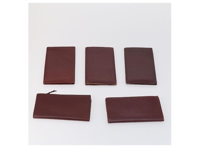 CARTIER Cartera Must Line Cuero 13 Set Burdeos Auth bs30041 - vista 15