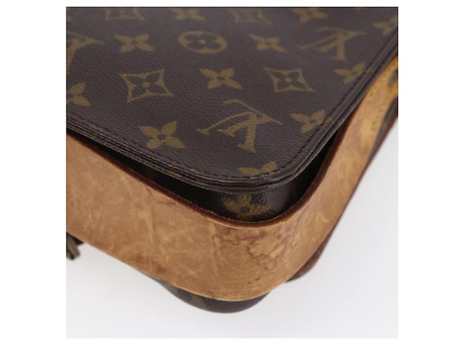 LOUIS VUITTON Borsa a Spalla Monogram Cartouchiere MM M51253 LV Auth ka331 Monogramma - vista 16