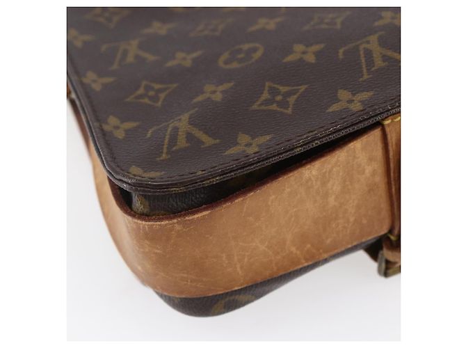 LOUIS VUITTON Borsa a Spalla Monogram Cartouchiere MM M51253 LV Auth ka331 Monogramma - vista 17