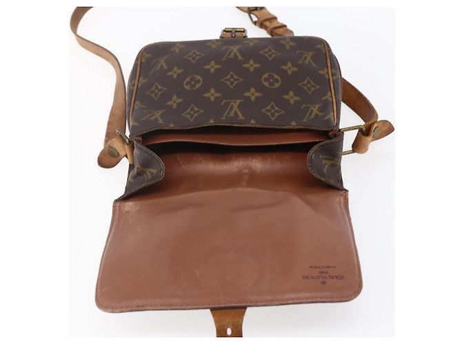LOUIS VUITTON Borsa a Spalla Monogram Cartouchiere MM M51253 LV Auth ka331 Monogramma - vista 18