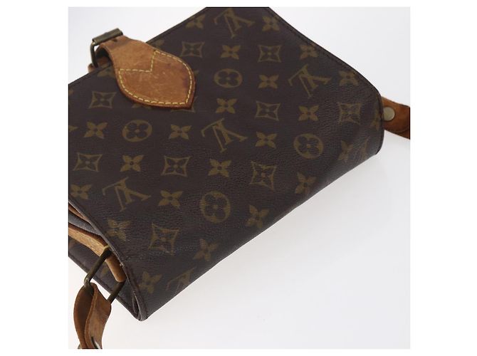 LOUIS VUITTON Borsa a Spalla Monogram Cartouchiere MM M51253 LV Auth ka331 Monogramma - vista 6