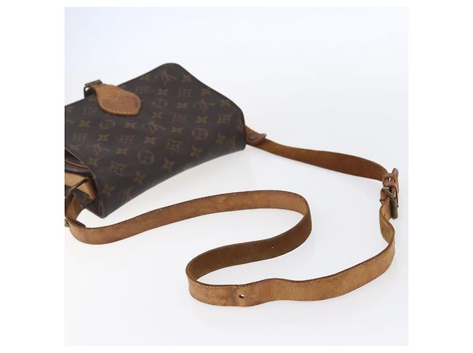 LOUIS VUITTON Borsa a Spalla Monogram Cartouchiere MM M51253 LV Auth ka331 Monogramma - vista 7
