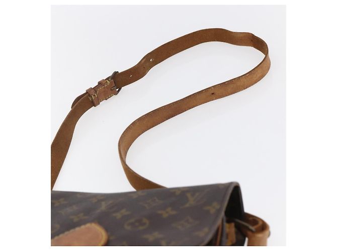 LOUIS VUITTON Borsa a Spalla Monogram Cartouchiere MM M51253 LV Auth ka331 Monogramma - vista 8