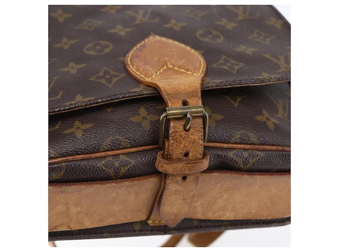 LOUIS VUITTON Borsa a Spalla Monogram Cartouchiere MM M51253 LV Auth ka331 Monogramma - vista 9