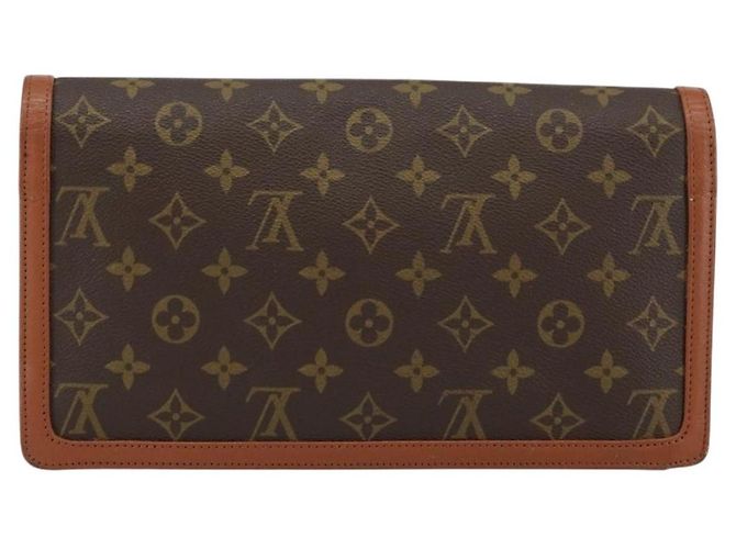 LOUIS VUITTON Pochette Dam GM Monogram Borsa Clutch M51810 LV Auth yk19528 Monogramma - vista 2