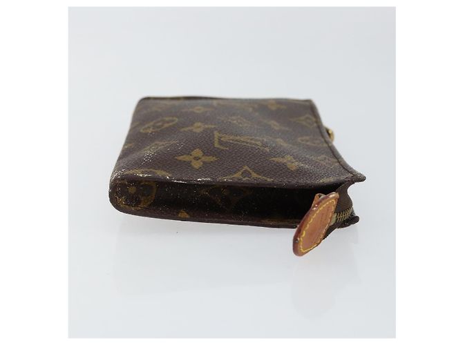 LOUIS VUITTON Monogram Bucket PM Accessory Pouch Vintage LV Auth th6483 - view 3