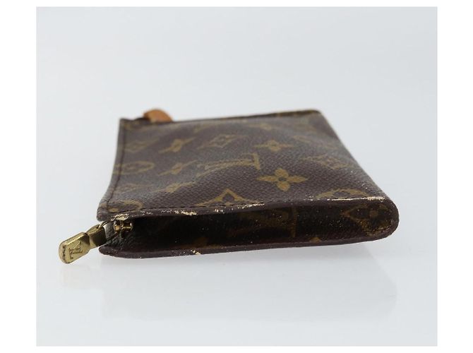 LOUIS VUITTON Monogram Bucket PM Accessory Pouch Vintage LV Auth th6483 - view 4