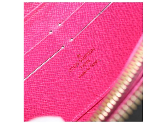 LOUIS VUITTON Monogram Multicolor Zippy Wallet Black M60243 LV Auth BA8385 - view 17
