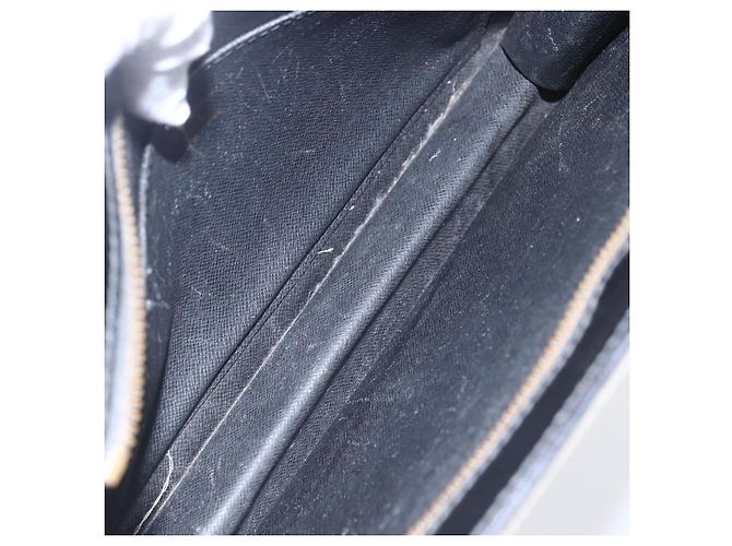 LOUIS VUITTON Pochette Uomo Epi Borsa a Clutch Nera M52522 LV Auth BA8471 Nero - vista 10