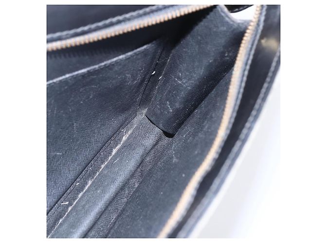 LOUIS VUITTON Pochette Uomo Epi Borsa a Clutch Nera M52522 LV Auth BA8471 Nero - vista 18