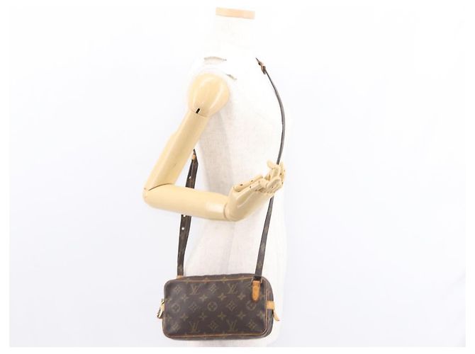 LOUIS VUITTON Borsa a Spalla Monogram Marly Bandouliere M51828 LV Auth ep12053 Monogramma - vista 19