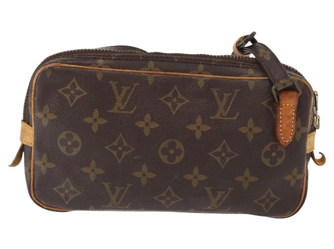 LOUIS VUITTON Borsa a Spalla Monogram Marly Bandouliere M51828 LV Auth ep12053 Monogramma - vista 2