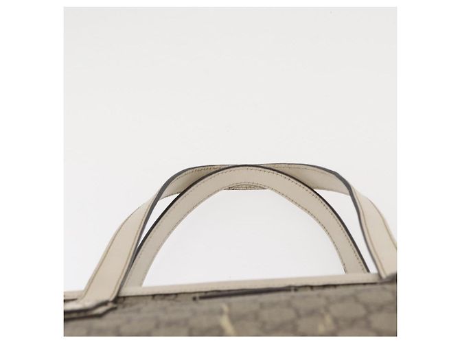 Gucci Borsa Tote GG Supreme in PVC beige argento 211137 Auth bs30938 - vista 9