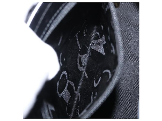 Borsa a mano Vala in pelle nera e oro Salvatore Ferragamo Auth BA7667 Nero D'oro - vista 20