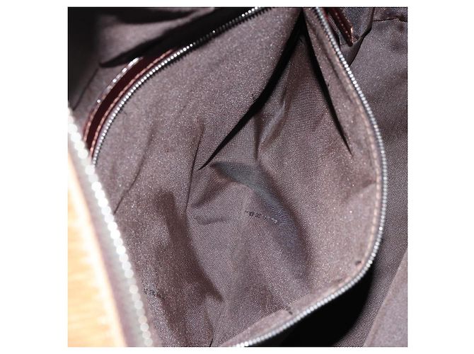 Bolso de Mano FENDI Terciopelo Beige Plata Auth bs31008 - vista 21