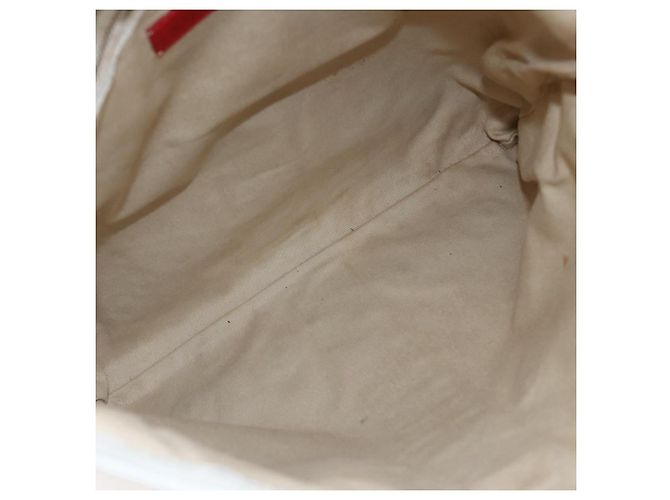 Valentino Borsa Tote in Pelle Bianco Oro Auth bs31012 D'oro - vista 11