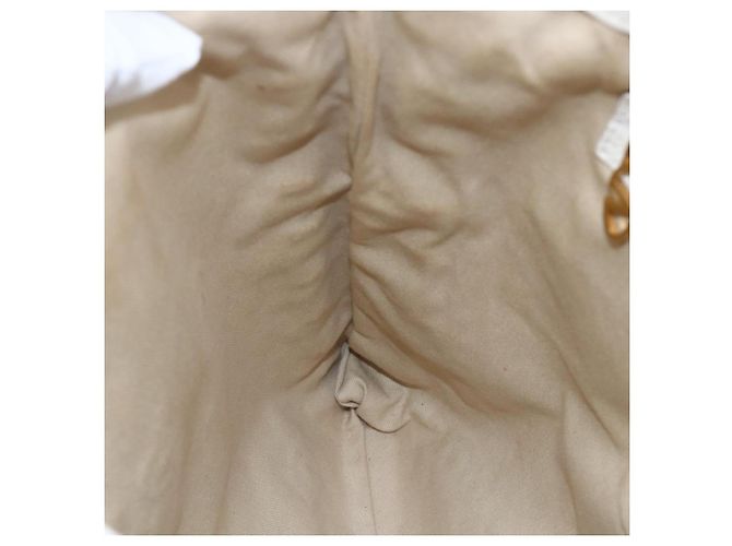 Valentino Borsa Tote in Pelle Bianco Oro Auth bs31012 D'oro - vista 20