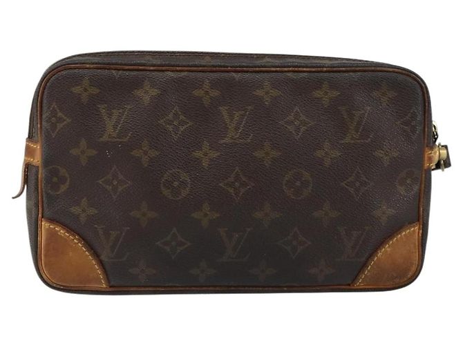 LOUIS VUITTON Clutch Marly Dragonne GM Monogram M51825 LV Auth BA7594 Monogramma - vista 2