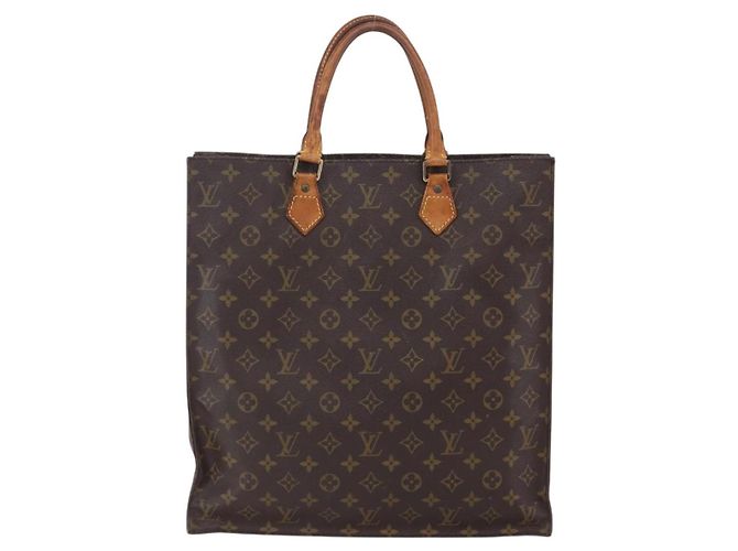 LOUIS VUITTON Borsa Sac Plat Monogram M51140 LV Auth bs30878 Monogramma - vista 2
