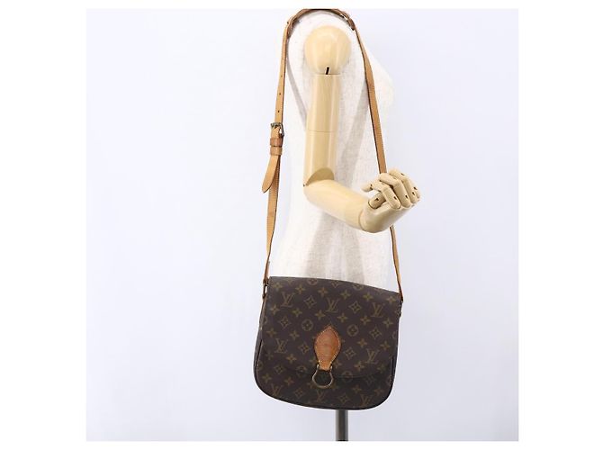 LOUIS VUITTON Borsa a Spalla Monogram Saint Cloud GM M51242 LV Auth bs30871 Monogramma - vista 26