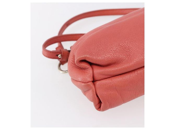 Chloé Borsa a mano in pelle Chloe Lily 2 in 1 Rosa Oro Auth BA7807 D'oro - vista 15
