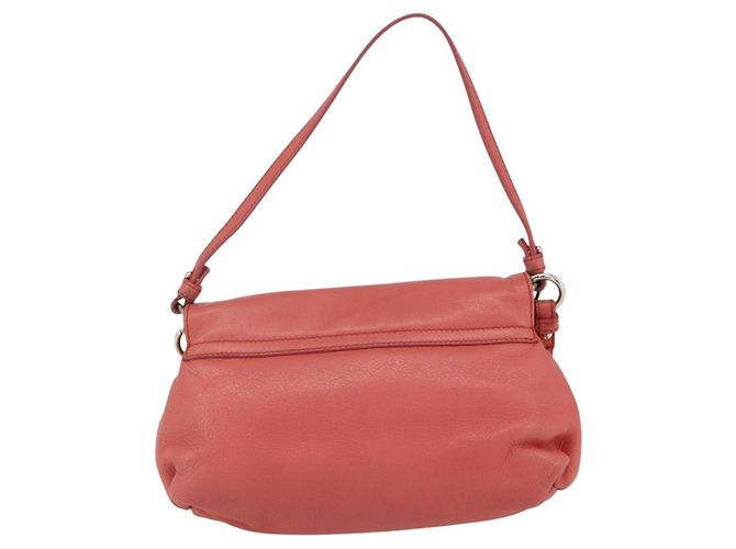 Chloé Borsa a mano in pelle Chloe Lily 2 in 1 Rosa Oro Auth BA7807 D'oro - vista 3