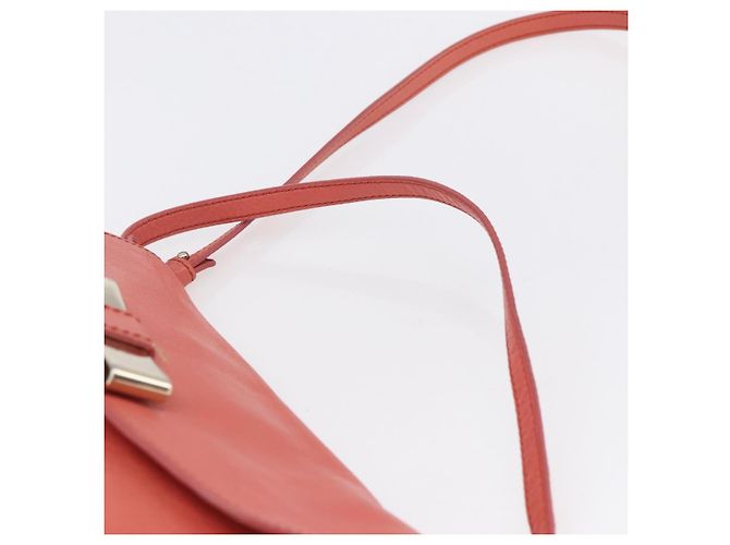 Chloé Borsa a mano in pelle Chloe Lily 2 in 1 Rosa Oro Auth BA7807 D'oro - vista 8