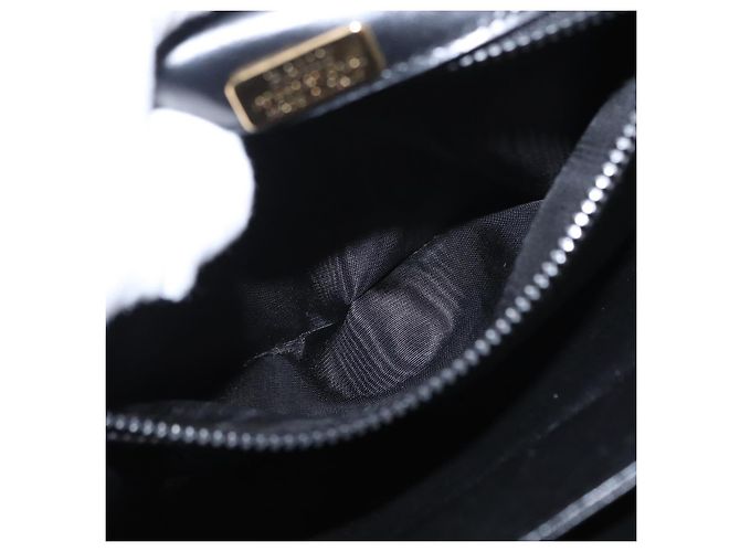 BALLY Borsa a Spalla in Pelle Nera e Oro Auth BA7813 Nero D'oro - vista 25