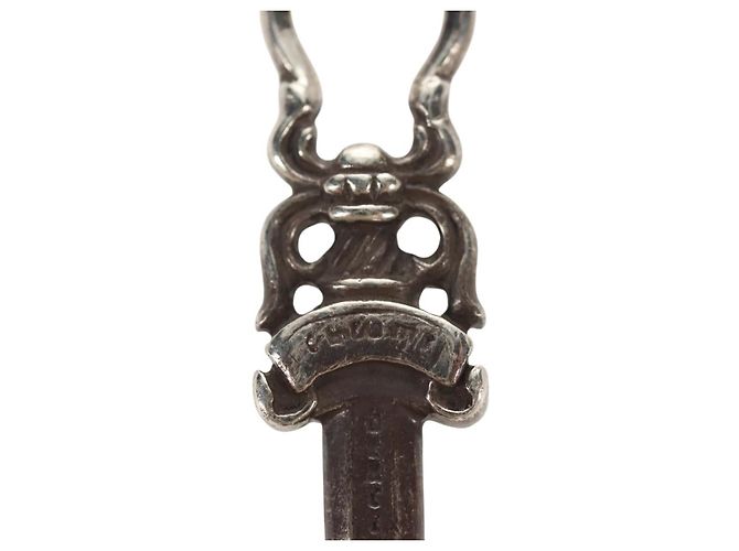 Chrome Hearts Dolch Anhänger Top Charm Ag925 Silber Auth 152466M - Ansicht 8